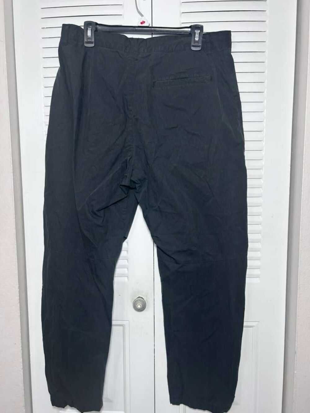 John Elliott Straight Pants Men Size 4 XL Black Cotton Utility - Picture 4 of 7
